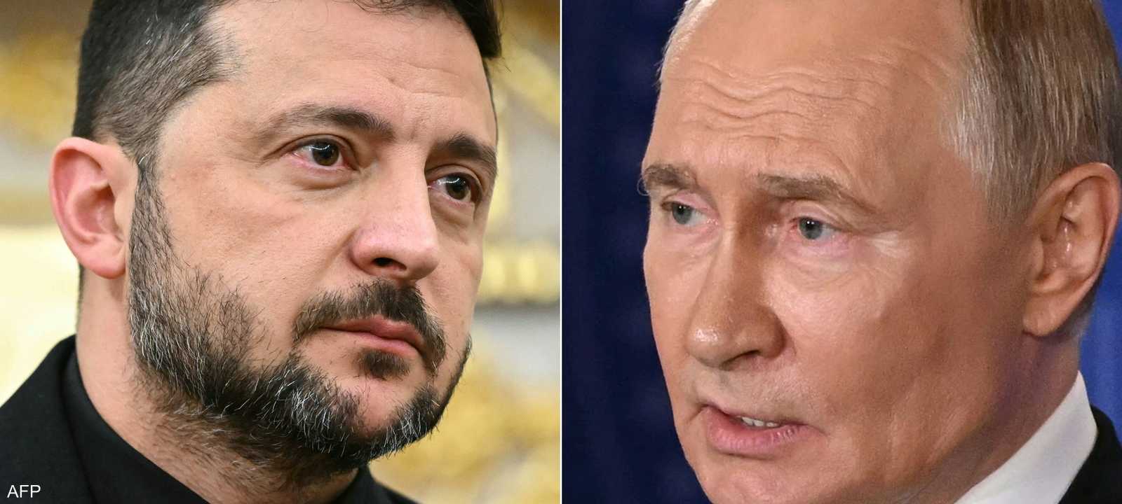 زيلينسكي وبوتين