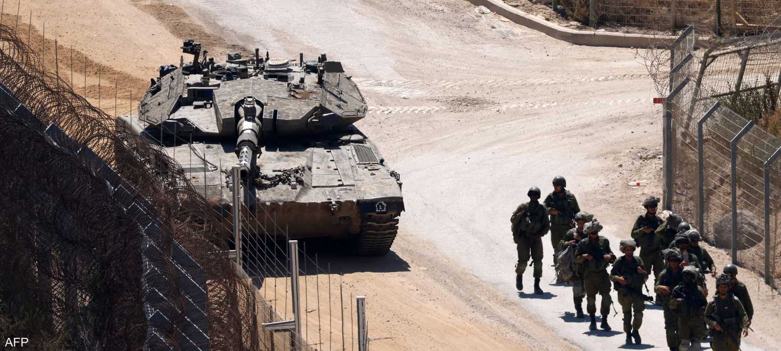 قوات إسرائيلية عند الحدود السورية - أرشيف