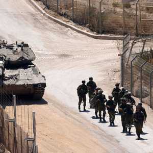 قوات إسرائيلية عند الحدود السورية - أرشيف