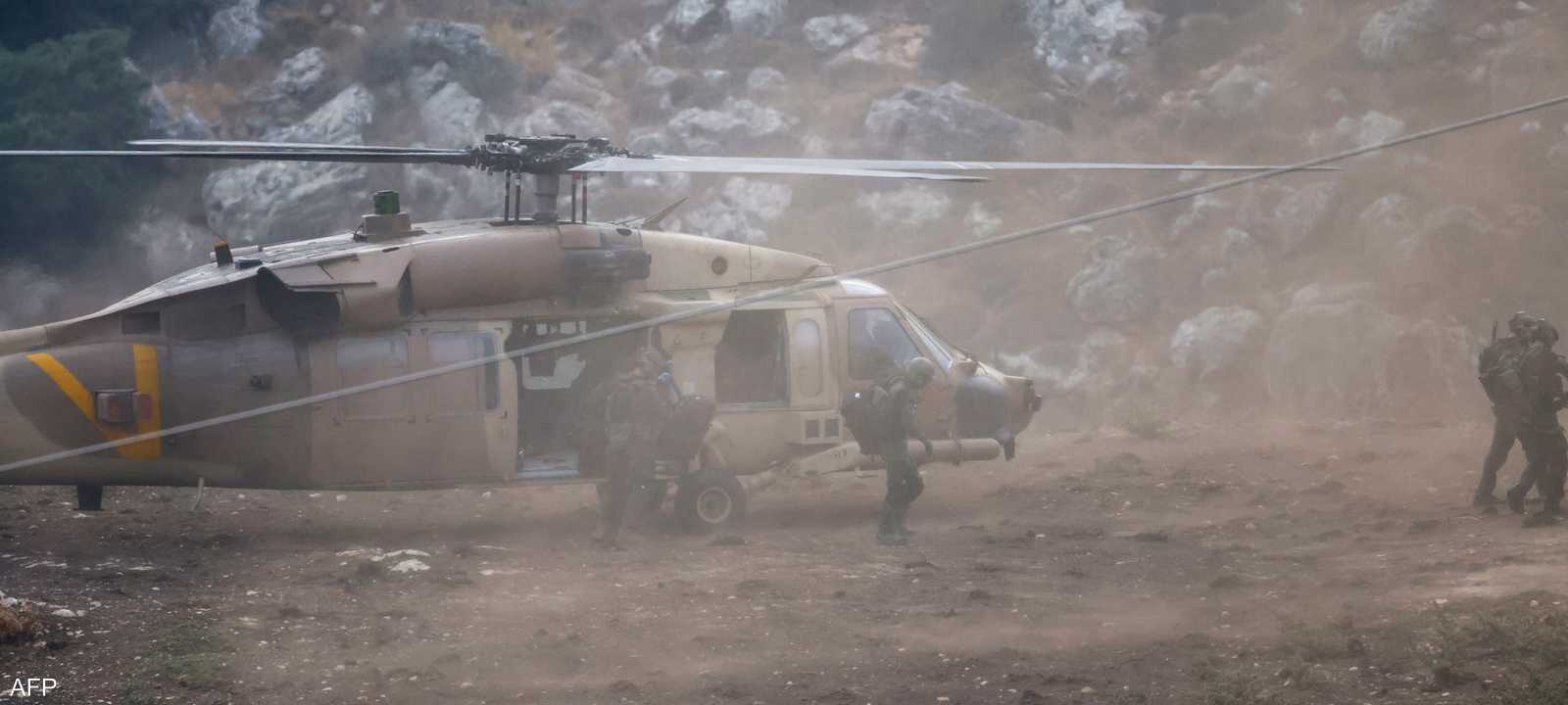 الإنزال نفذته 4 مروحيات إسرائيلية - أرشيفية