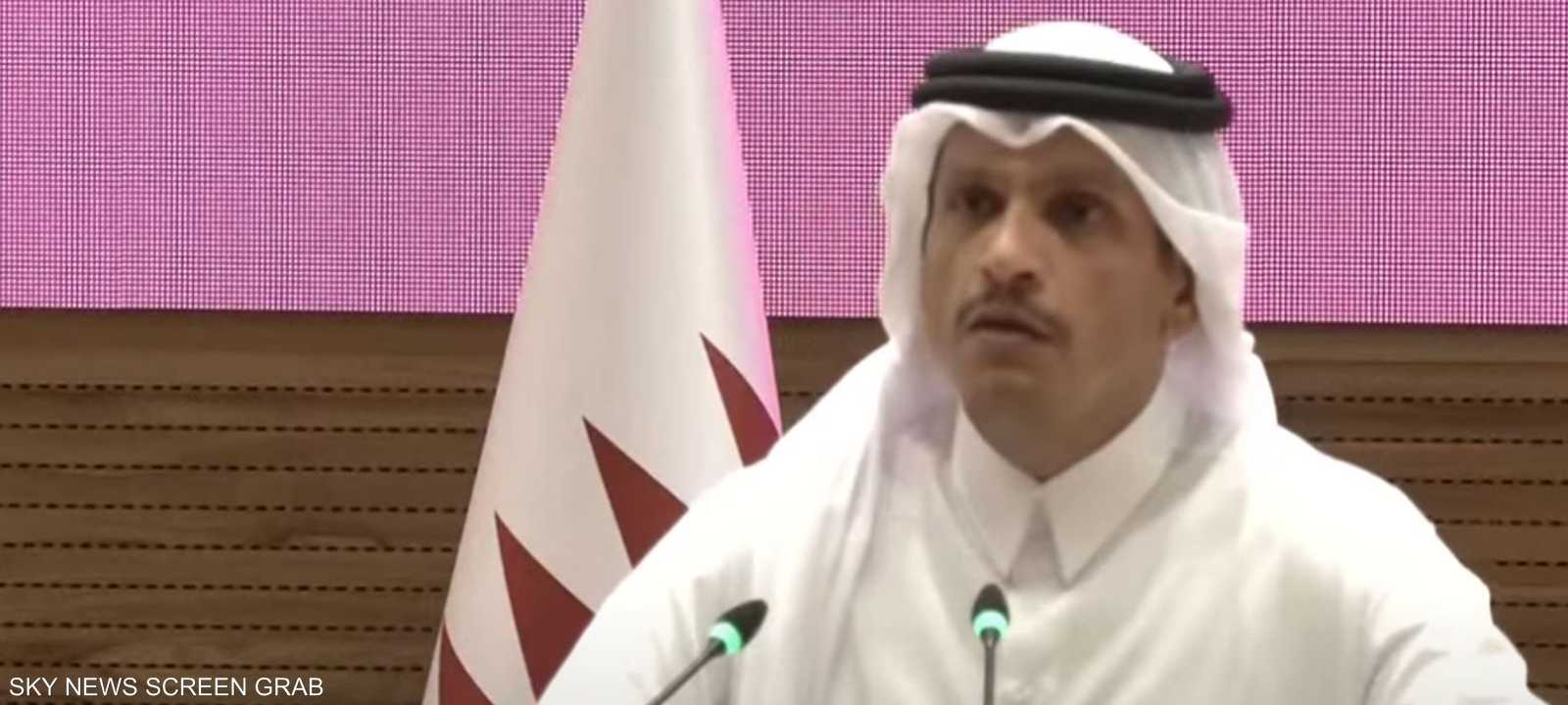 وزير الخارجية القطري الشيخ محمد بن عبد الرحمن آل ثاني