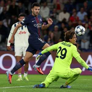 جونسالو راموس يسجل الهدف الرابع في مرمى أتلانتا