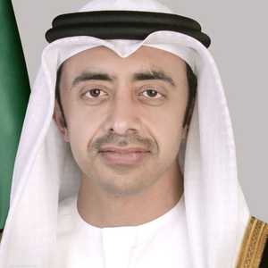 الشيخ عبد الله بن زايد آل نهيان وزير الخارجية الإماراتي