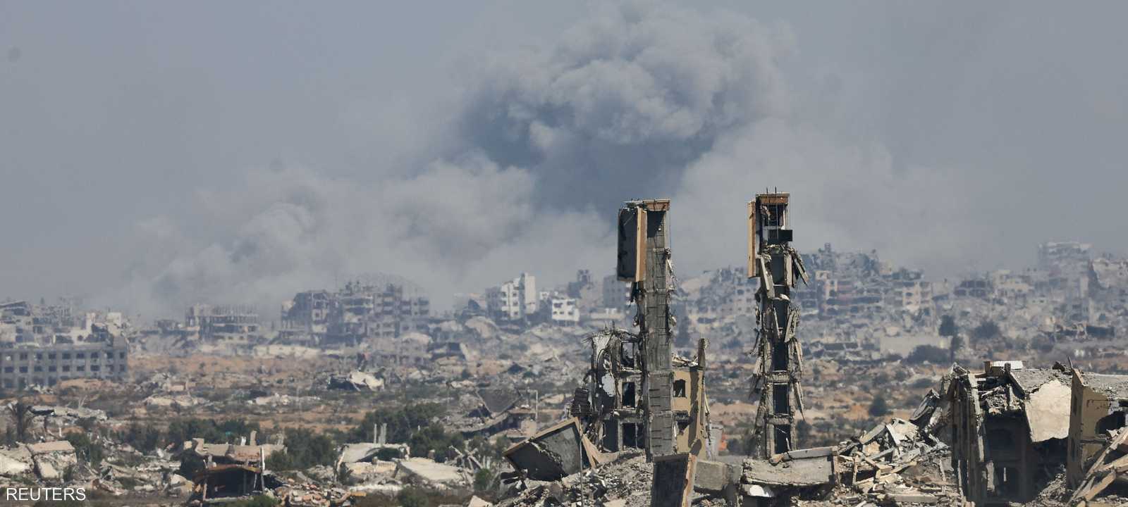 غزة تتحول إلى أنقاض