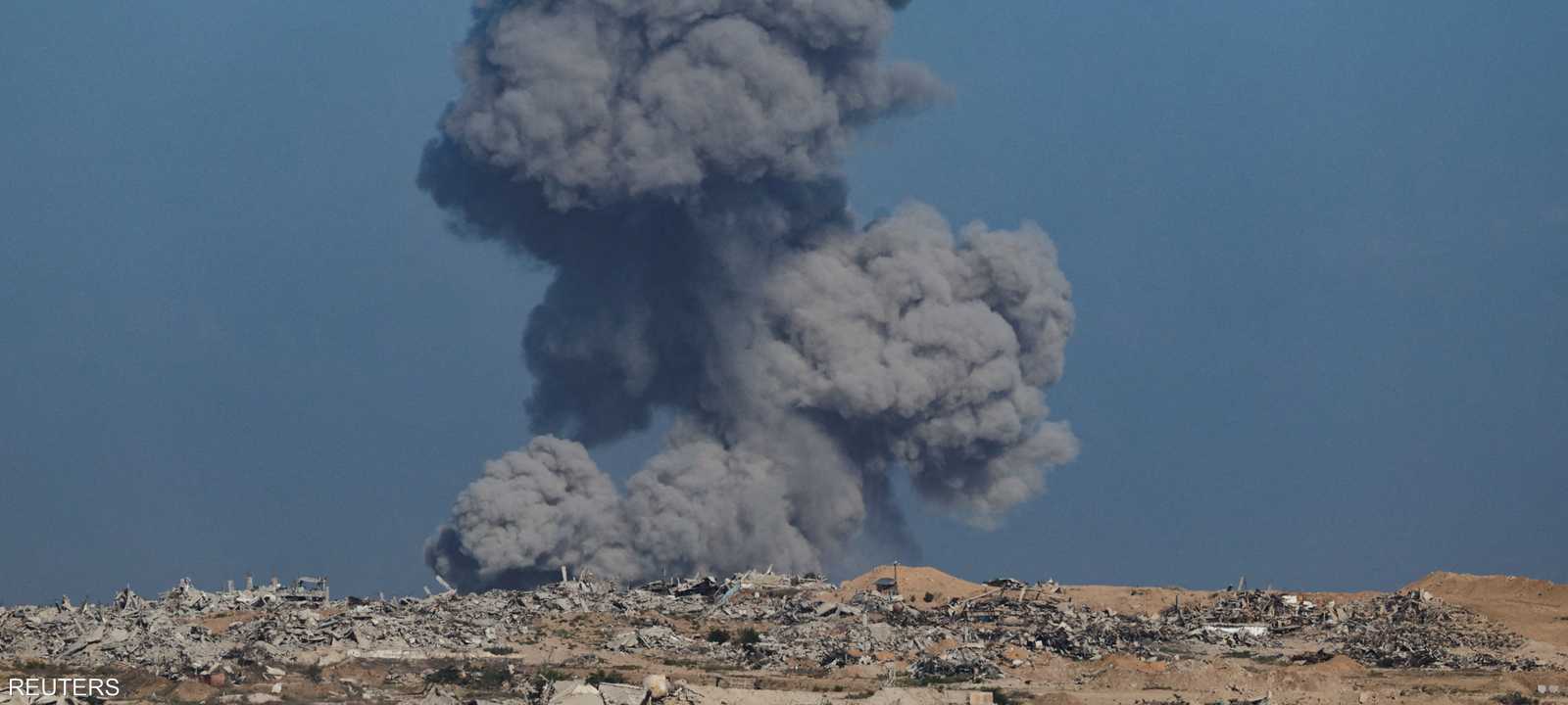 غارات إسرائيلية متواصلة على قطاع غزة