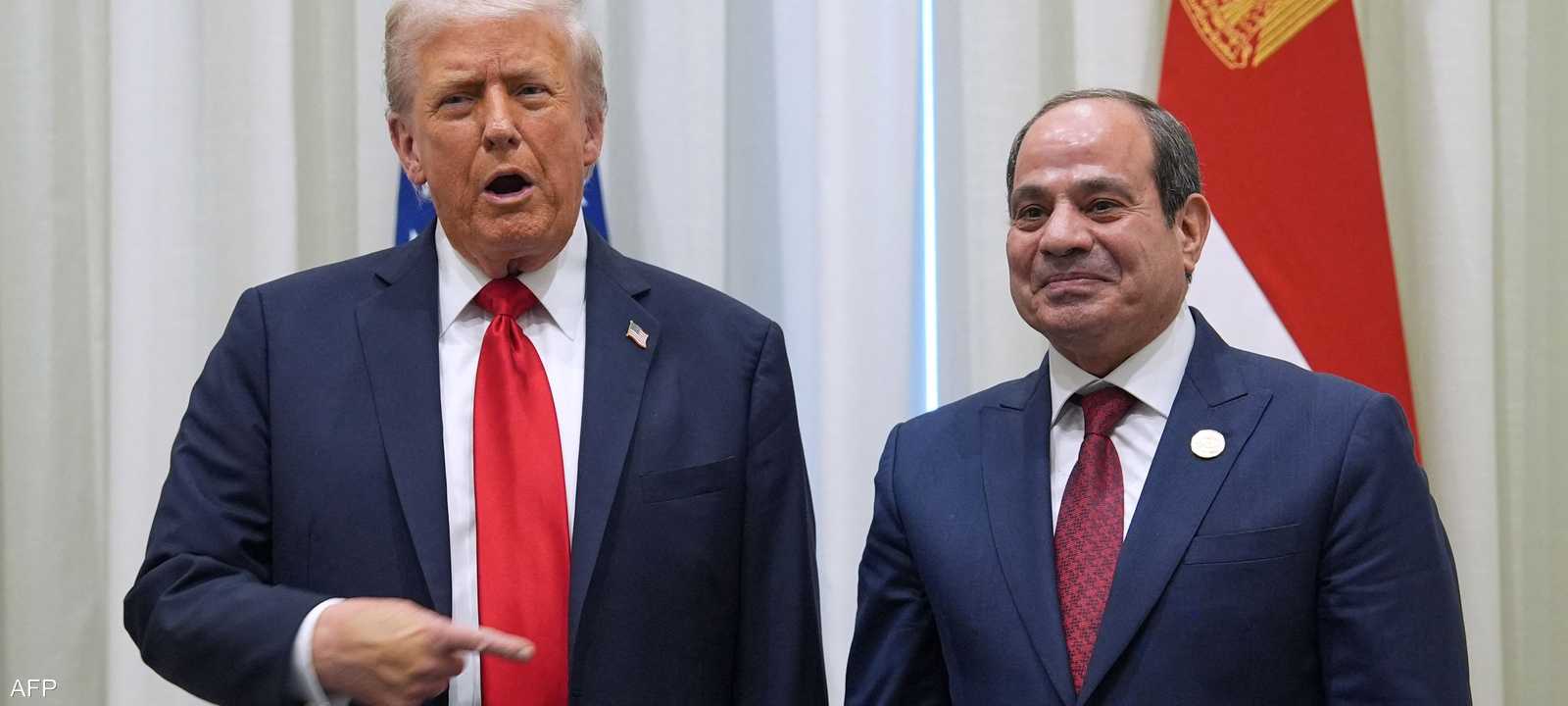 ترامب والسيسي