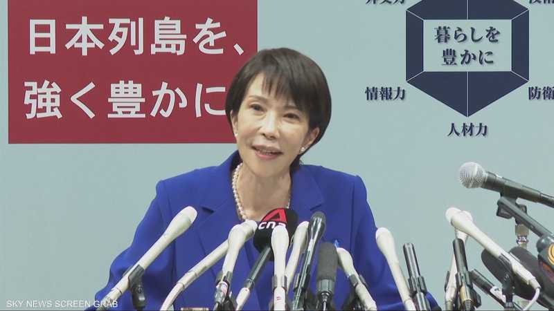 ساناي تاكايشي أول امرأة تتولى رئاسة الوزراء في تاريخ اليابان