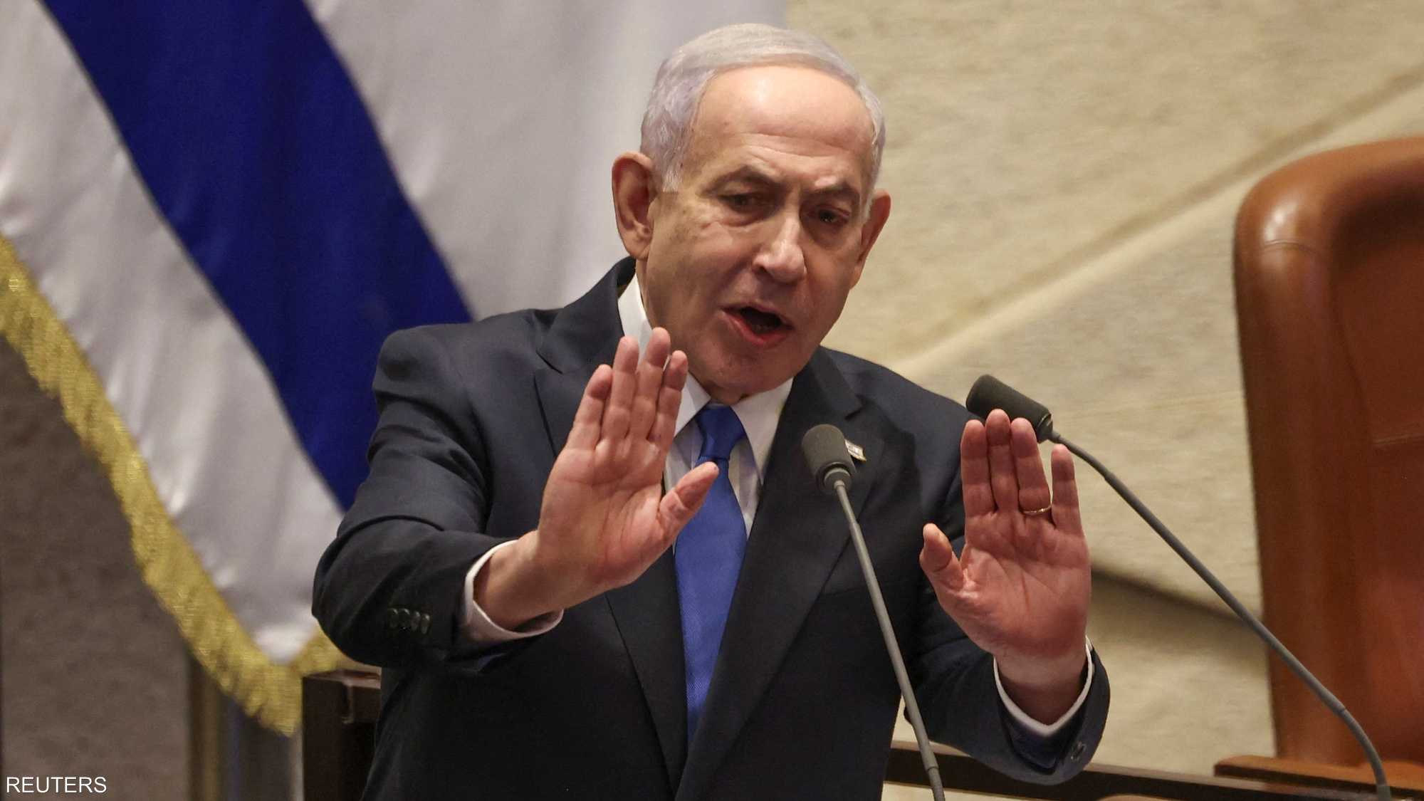 نتنياهو يدعم مشروع القانون