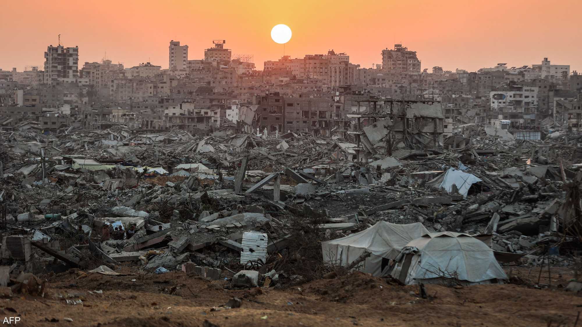 دمار واسع في قطاع غزة