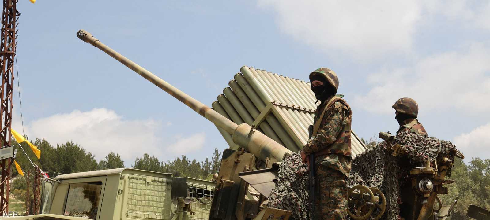 أرشيفية لمقاتلين من حزب الله