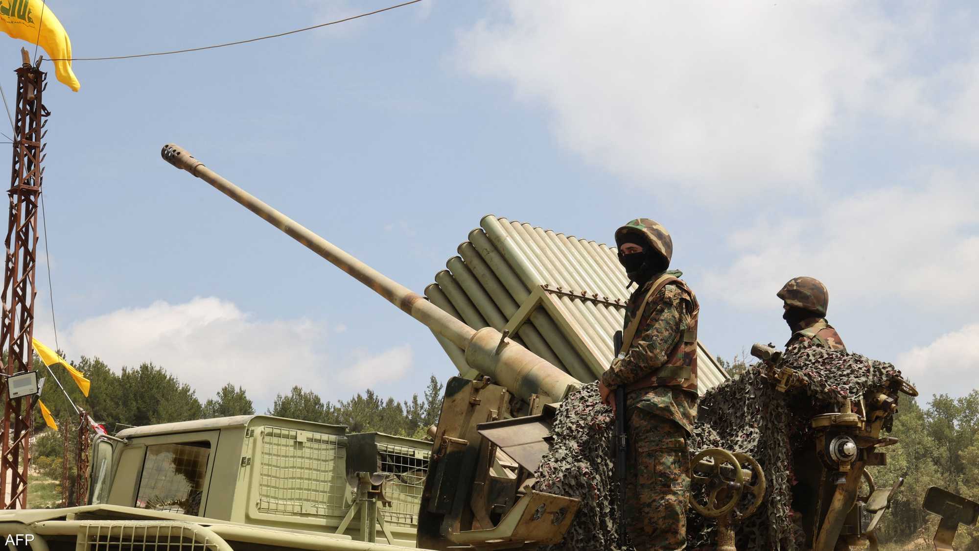 أرشيفية لمقاتلين من حزب الله