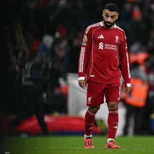 محمد صلاح شارك كبديل في الشوط الثاني