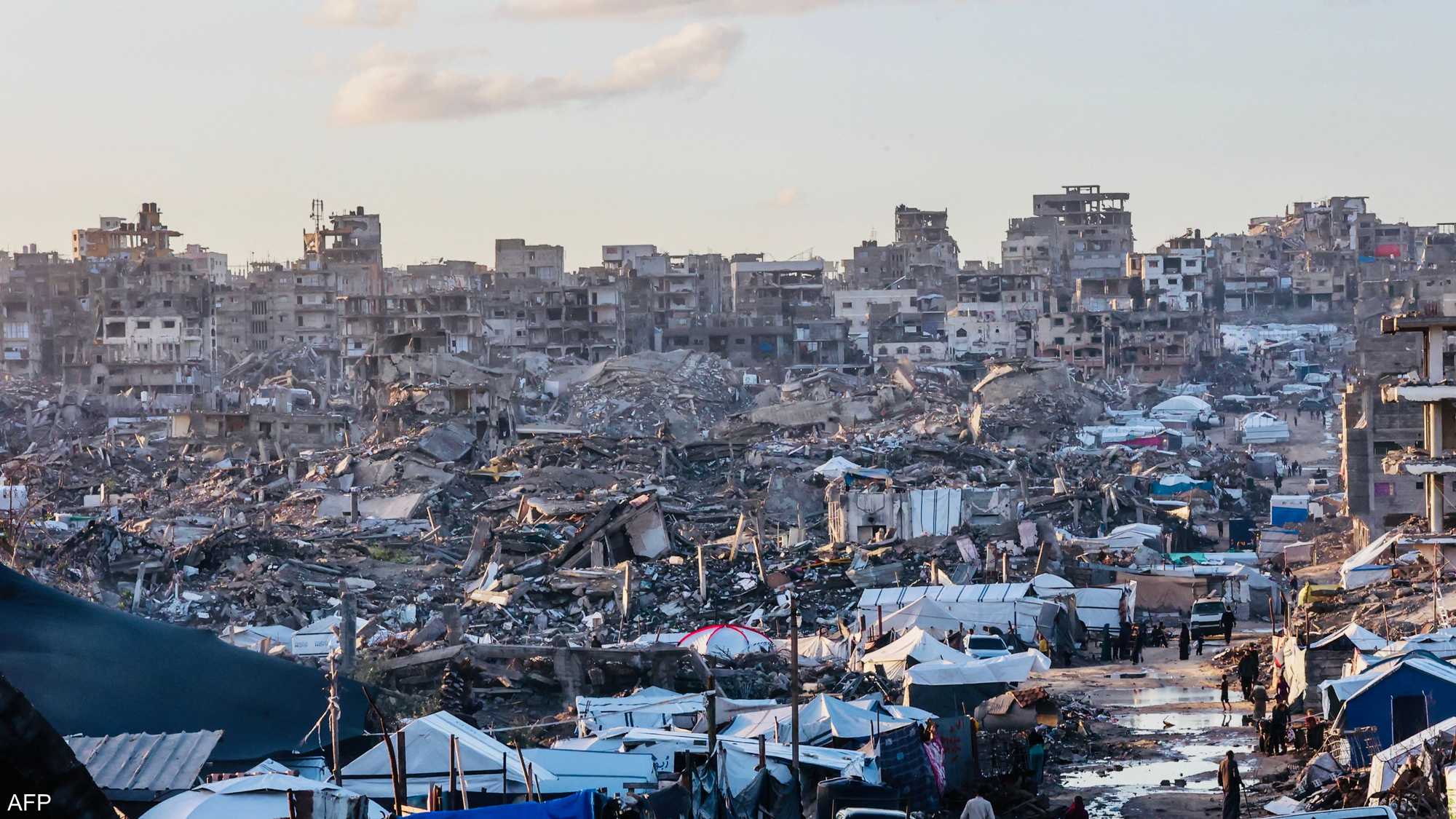قطاع غزة تعرض لتدمير كبير خلال الحرب