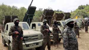 أرشيفية لمقاتلين في حزب الله اللبناني