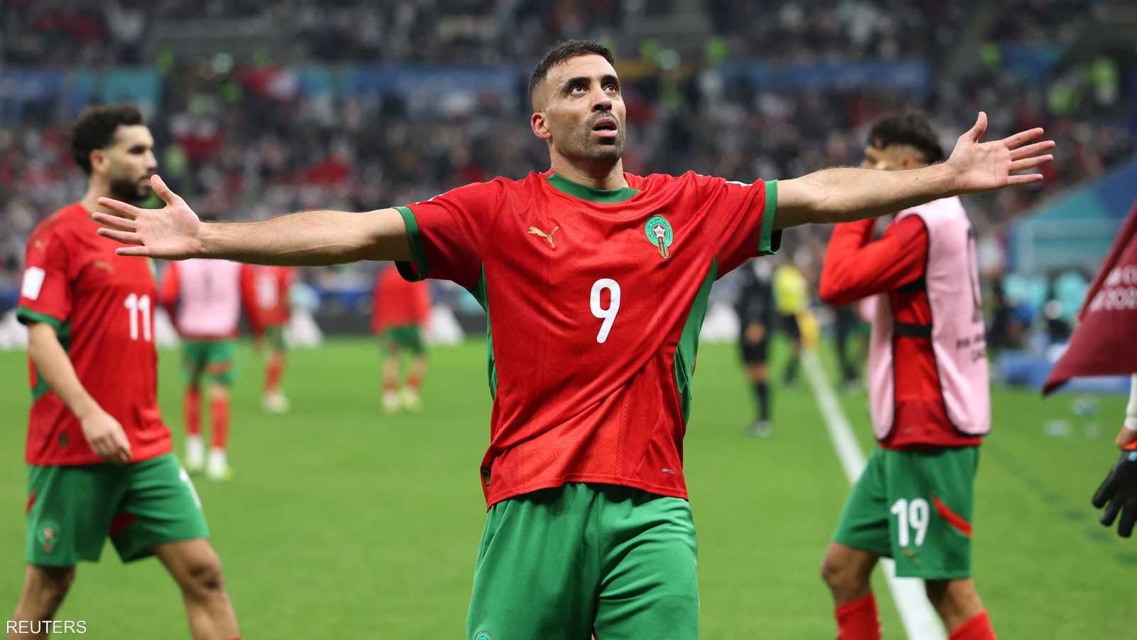 سجل عبد الرزاق حمد الله هدفين بعد مشاركته من مقاعد البدلاء