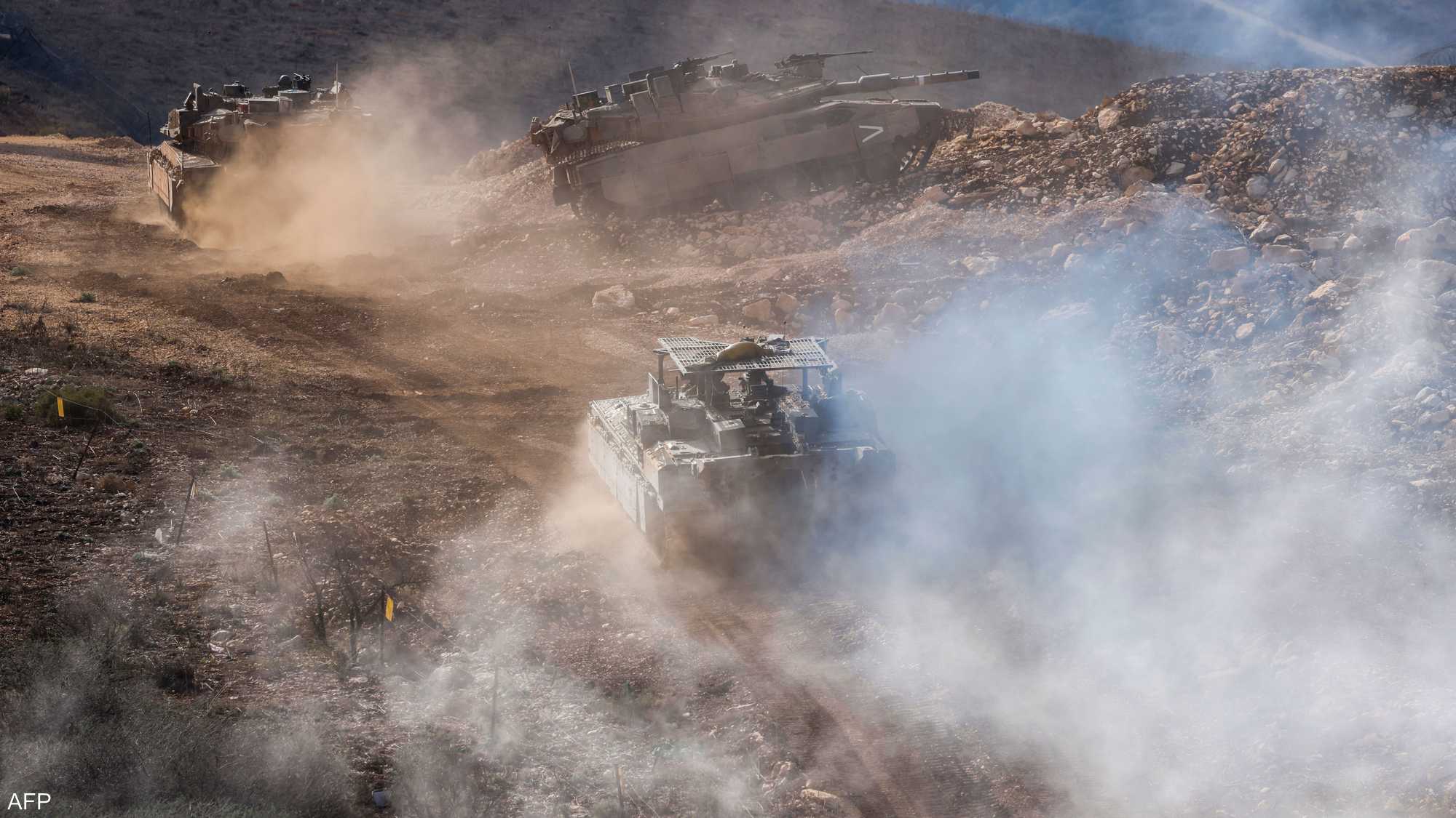 قوات إسرائيلية على الحدود مع لبنان.. أرشيفية