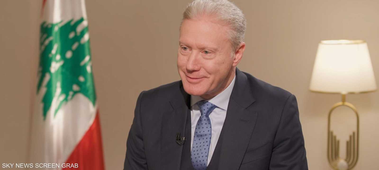 وزير الخارجية اللبناني يوسف رجي