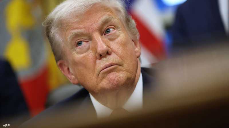 الرئيس الأميركي دونالد ترامب