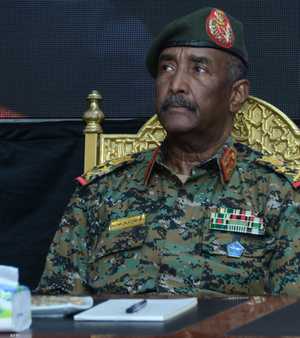 قائد الجيش السوداني عبد الفتاح البرهان