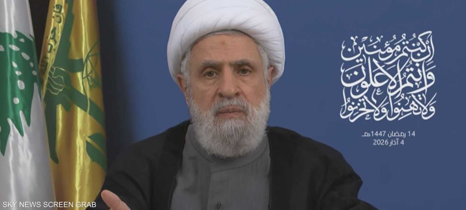 الأمين العام لحزب الله نعيم قاسم