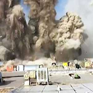 قصف أميركي لموقع في إيران