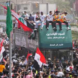 حافلة المنتخب العراقي