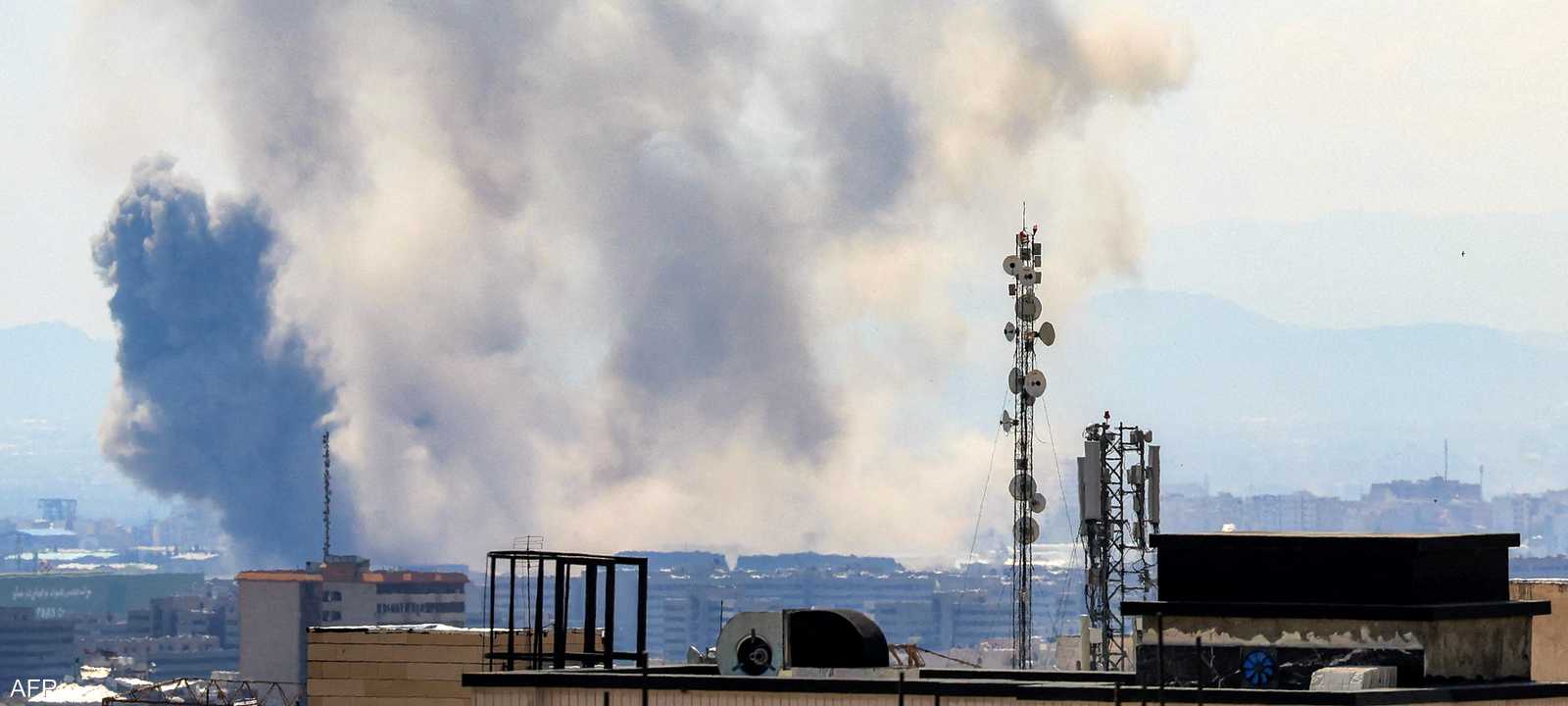 ضربات أميركية إسرائيلية مكثفة على طهران