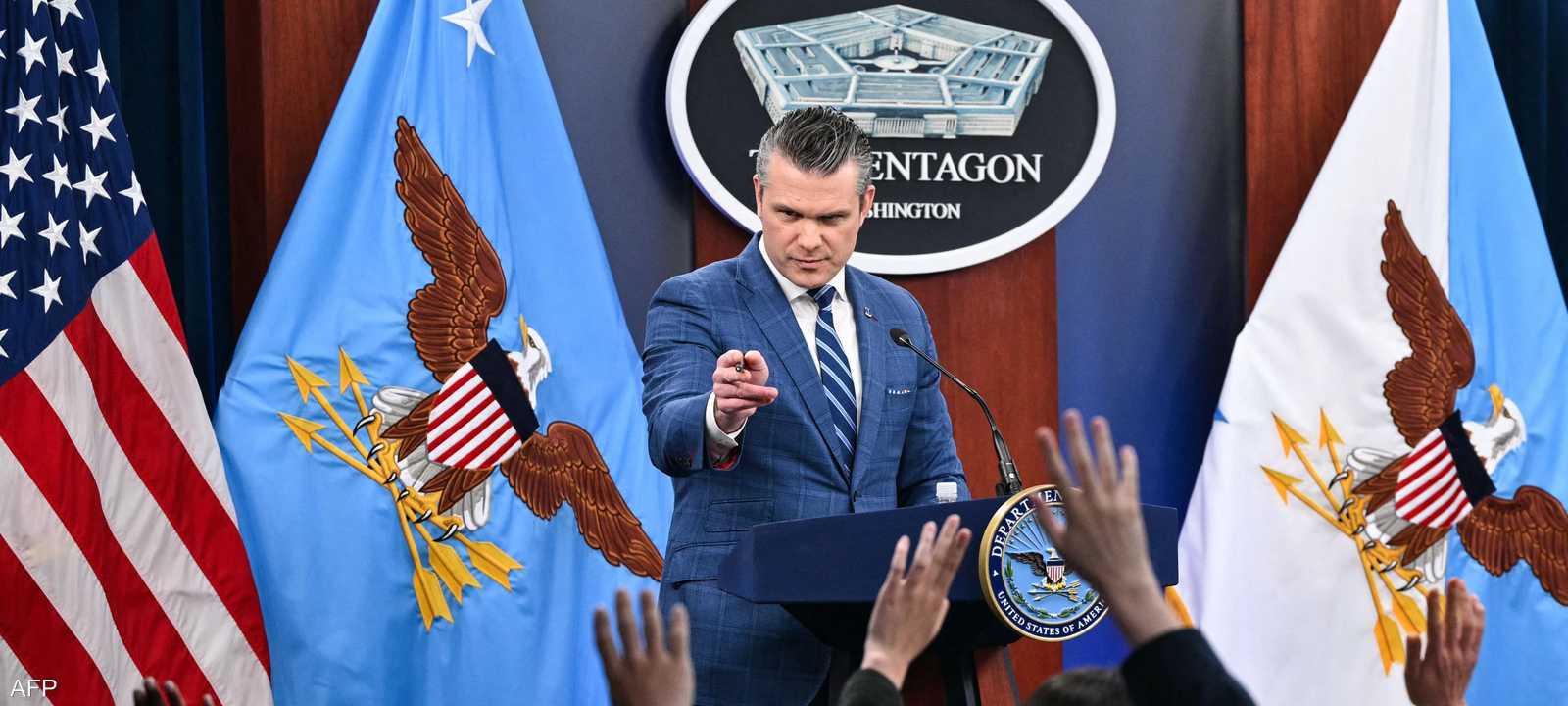 وزير الحرب الأميركي بيت هيغسيث