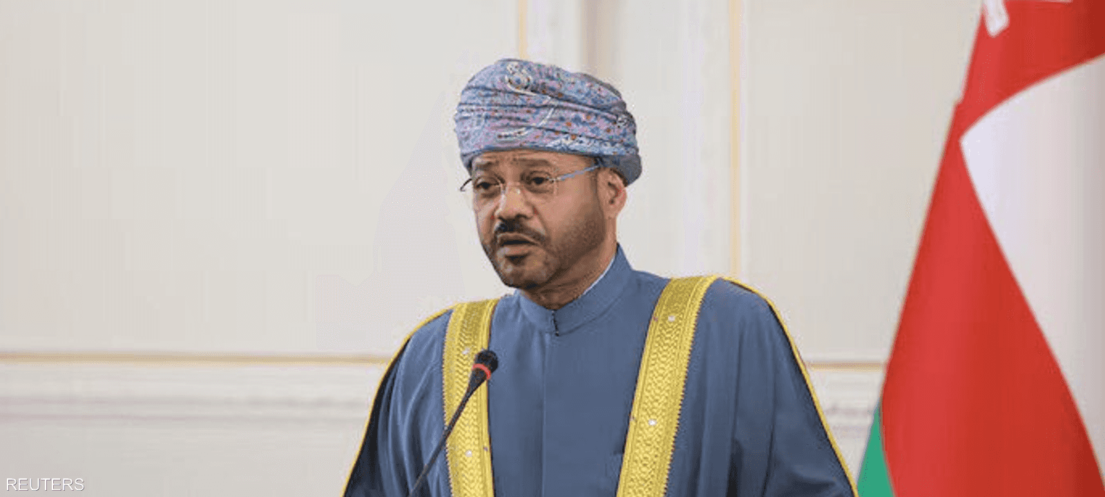بدر البوسعيدي وزير خارجية عمان