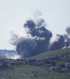 إسرائيل واصلت غاراتها على جنوب لبنان.. أرشيفية