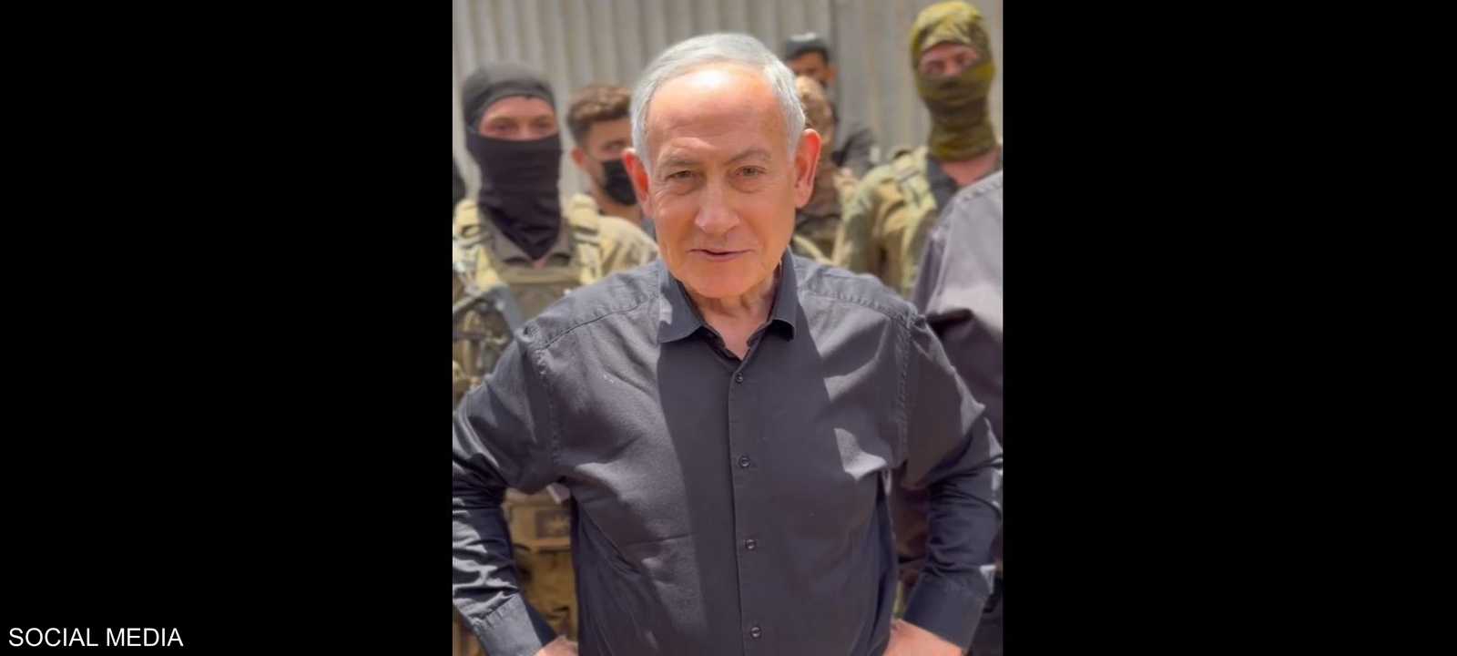 نتنياهو تحدث من الحدود مع لبنان