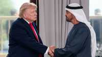 الشيخ محمد بن زايد وترامب