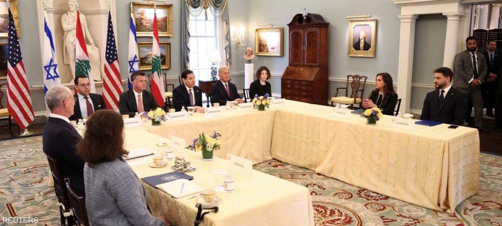 لقاء سابق بين الأطراف بالخارجية الأميركية