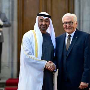 رئيس ألمانيا والشيخ محمد بن زايد
