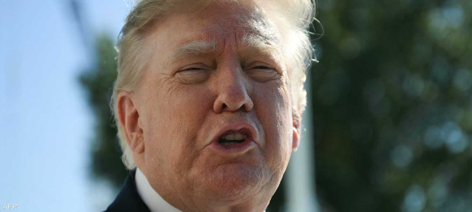 الرئيس الأميركي دونالد ترامب