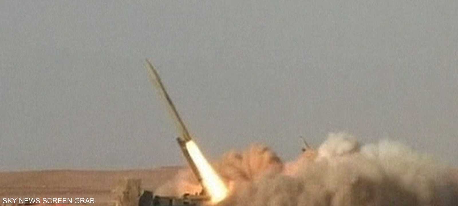 صاروخ وجهه الحوثي