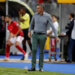 الفرنسي باتريس كارتيرون، المدرب المقال للنادي الأهلي المصري