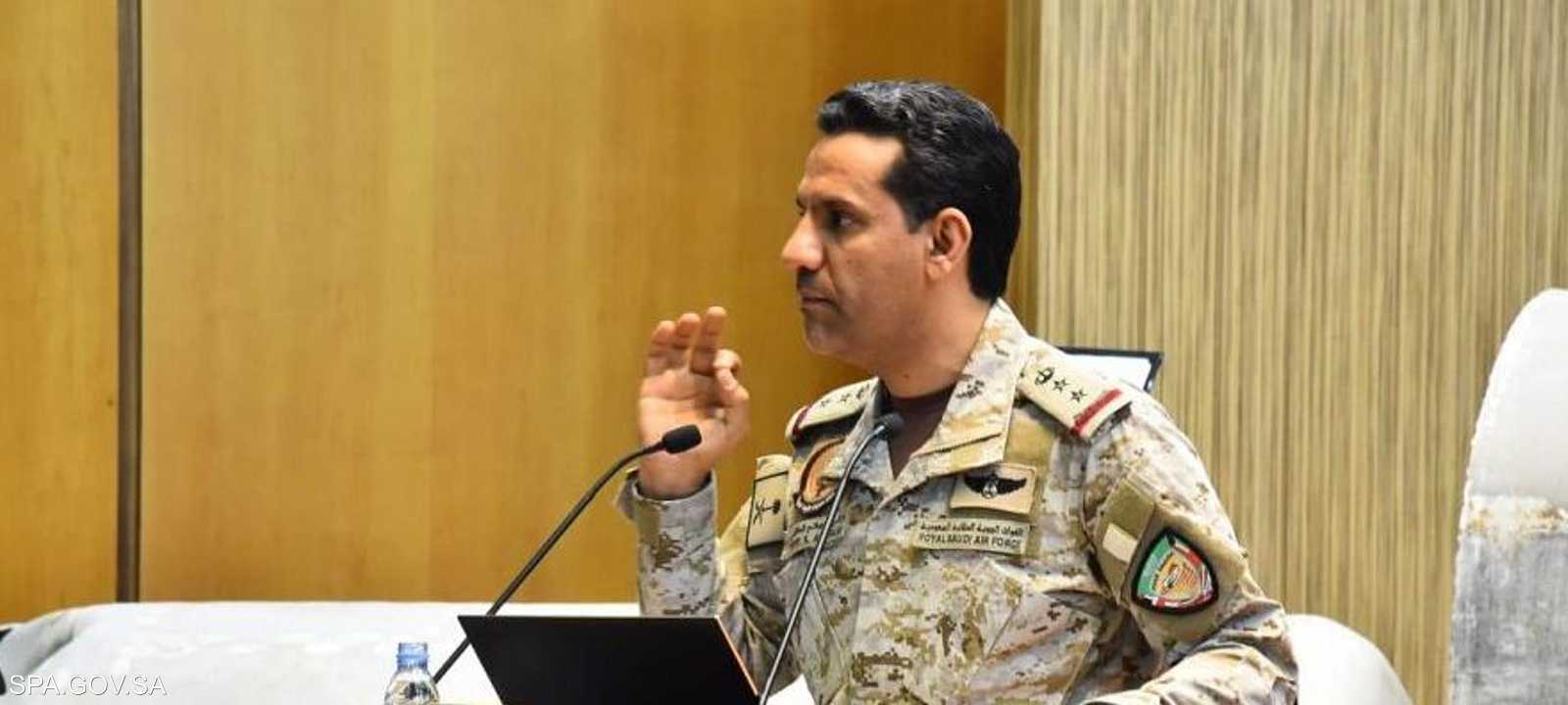 المتحدث باسم التحالف العربي تركي المالكي