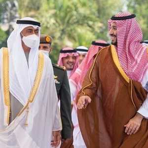 محمد بن سلمان مستقبلا محمد بن زايد.