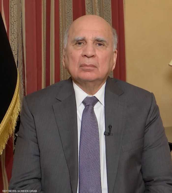 وزير الخارجية العراقي فؤاد محمد حسين