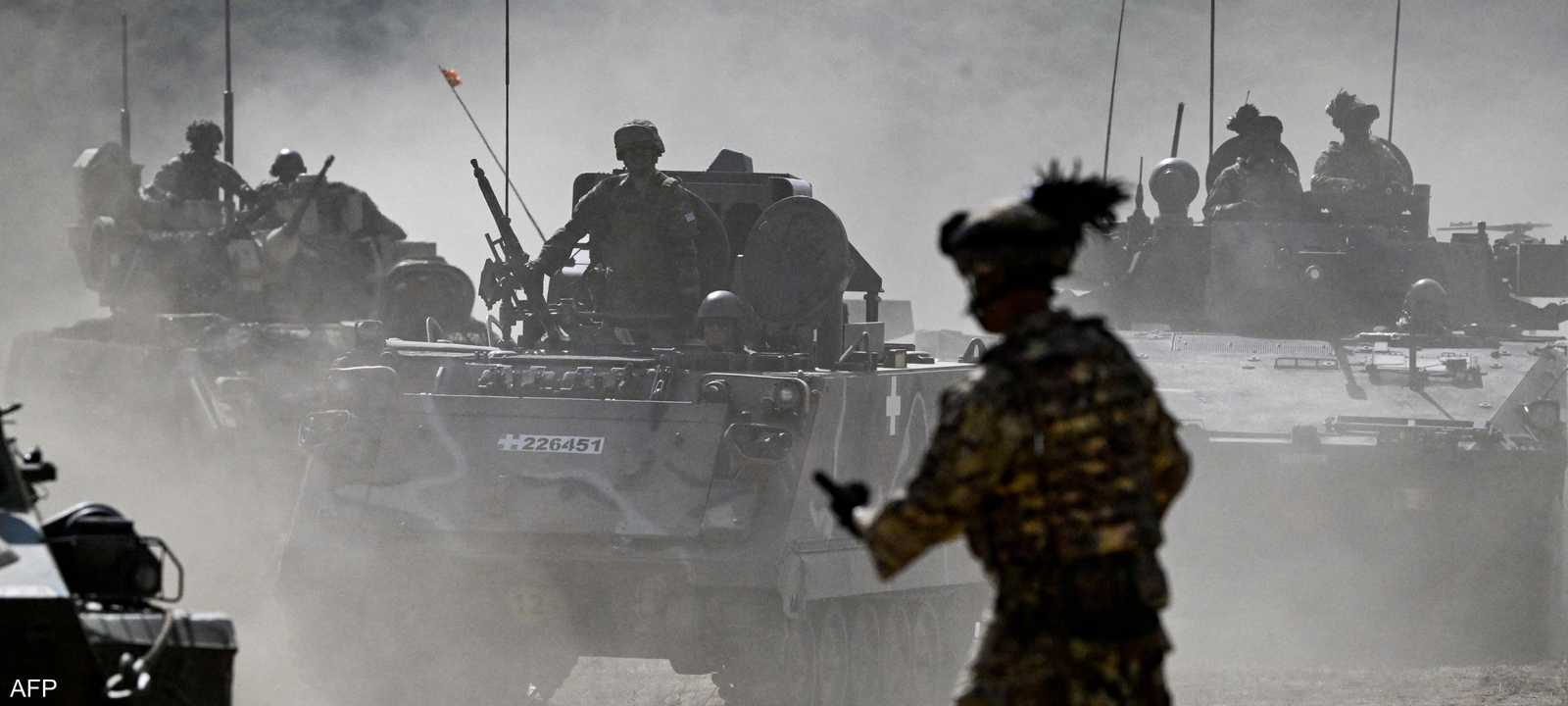 تدريبات عسكرية مشتركة لحلف شمال الأطلسي.. أرشيفية