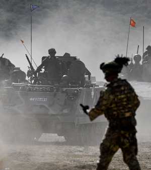 تدريبات عسكرية مشتركة لحلف شمال الأطلسي.. أرشيفية