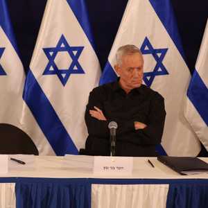 بيني غانتس ونتنياهو