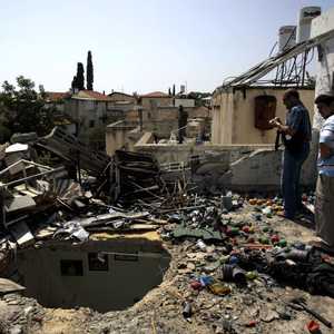 صاروخ من حزب الله سقط على نهاريا شمالي إسرائيل