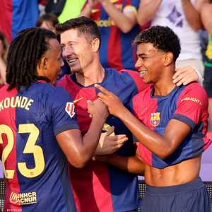 برشلونة حقق فوزه الثاني في الدوري