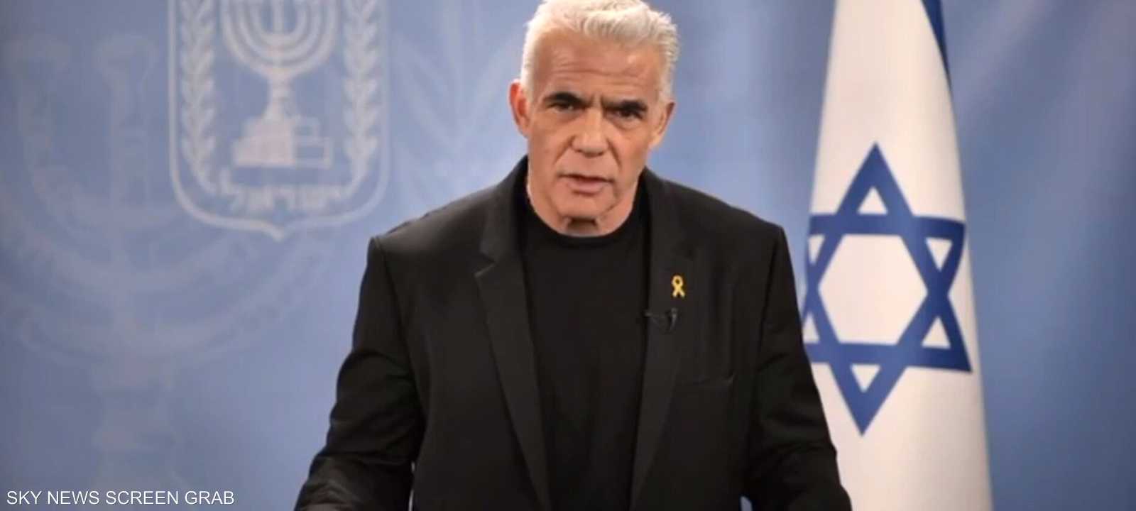 زعيم المعارضة الإسرائيلية يائير لابيد