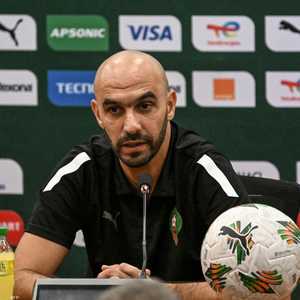 مدرب المنتخب المغربي وليد الركراكي