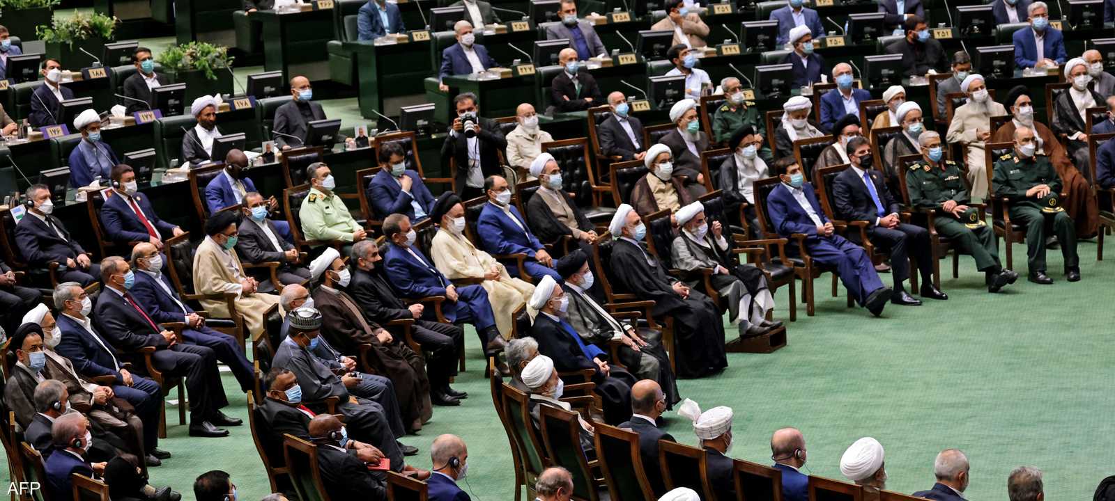 جانب من جلسة للبرلمان الإيراني (أرشيفية)