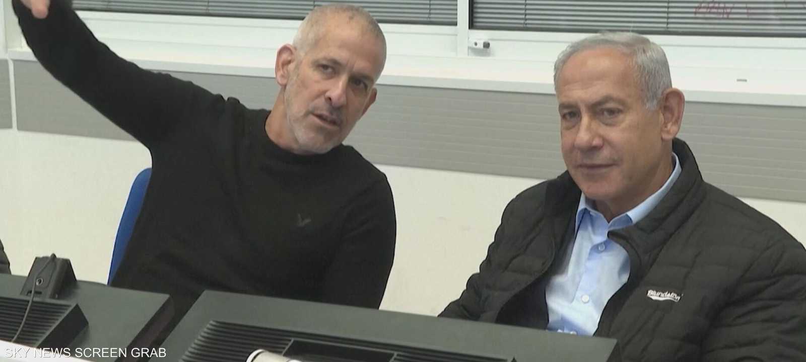 نتنياهو ورئيس جهاز الشاباك المقال