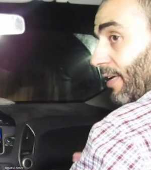 لقطة من فيديو نشرته إسرائيل لمحمد السنوار